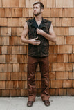 Gaucho Pants - Brown and Rusty Brown