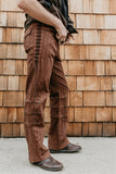 Gaucho Pants - Brown and Rusty Brown