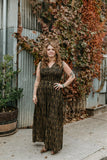 Persephone Dress -Black/Gold Deco