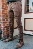 Moto Maxx Pants - Brown - Stretch Canvas