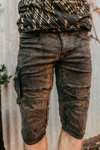 Moto Shorts - Mud