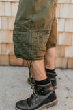 Yoga Britches - Army Green
