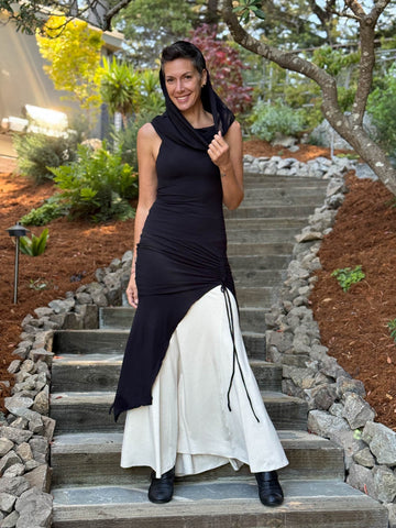 Cowl Ruched Tunic