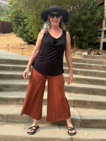 Cropped Flare Pant