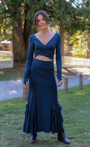 Flamenco Skirts - Teal