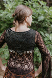 Nomadia Coin Vest - Black Gold