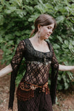Nomadia Coin Vest - Black Gold