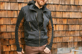 Sigil Vest - Black Washed Denim