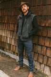 Sigil Vest - Black Washed Denim