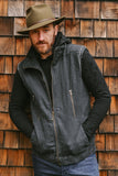 Sigil Vest - Black Washed Denim