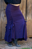 Flamenco Skirts - Purple