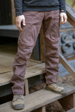 Swagger Pants - Brown - Stretch Canvas