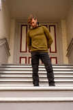 Fleece Porous Hoodie - Green