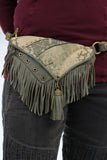 Asli Tassel Bag - Sage Green