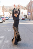 Flamenco Skirt- Black Gold w/out Lace