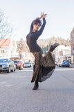 Flamenco Skirt- Black Gold w/out Lace