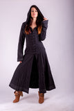 Kaftan Coat - Starduster - Deco Black