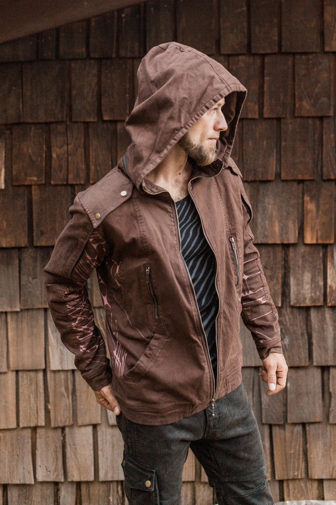 Sigil Jacket- Brown Arrows