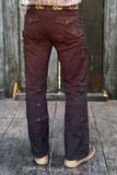 Gaucho Pants - Rust Dusted (Black)