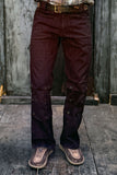 Gaucho Pants - Rust Dusted (Black)