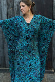 Kupu Kaftan - Blue Batik