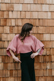 Elegant Shrug - Dusty Rose