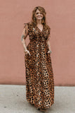 Persephone Dress - Leopard