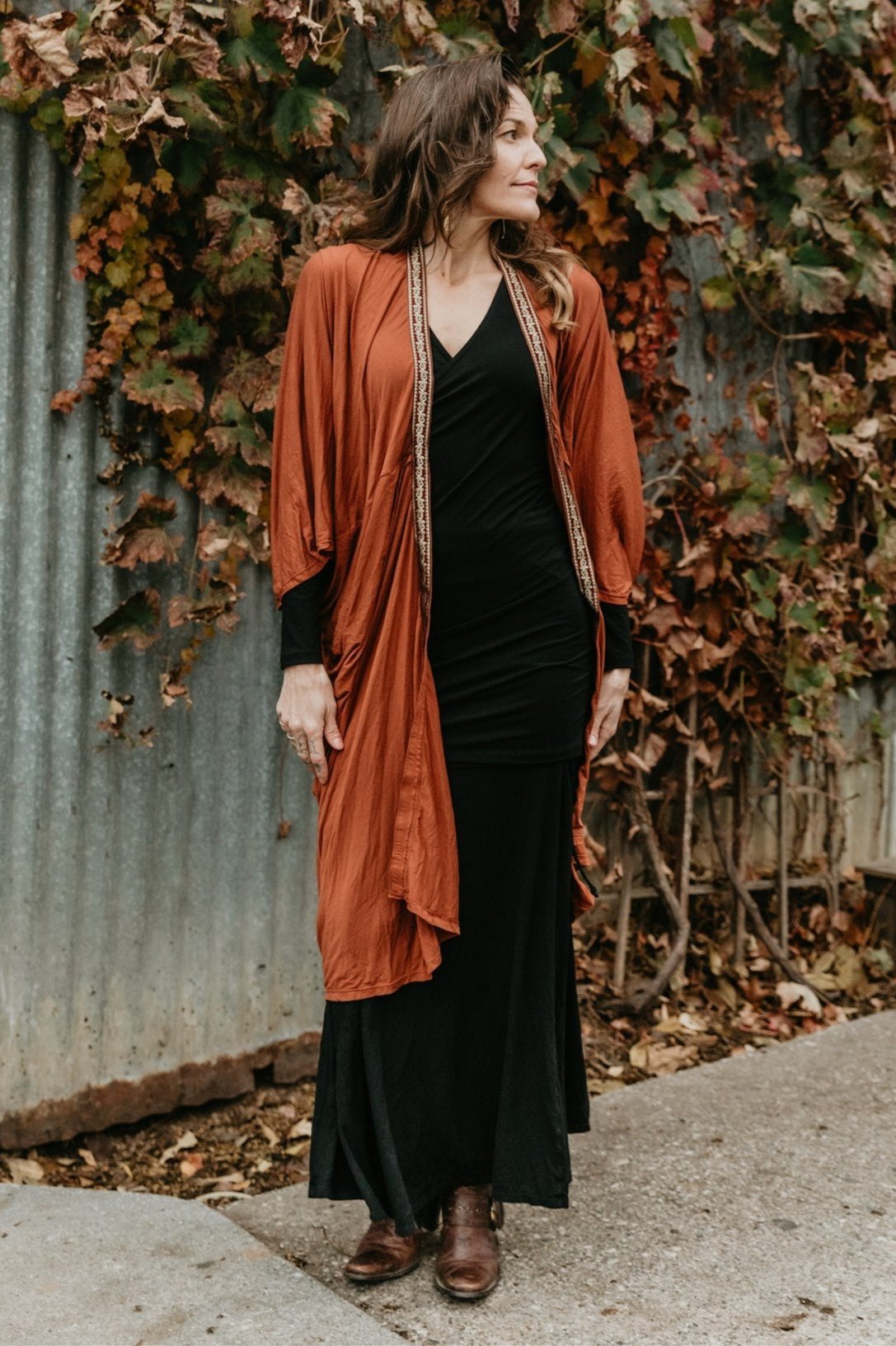 CINOH BOA COCOON COAT ダークブラウン 36 Brown Cocoon Coat