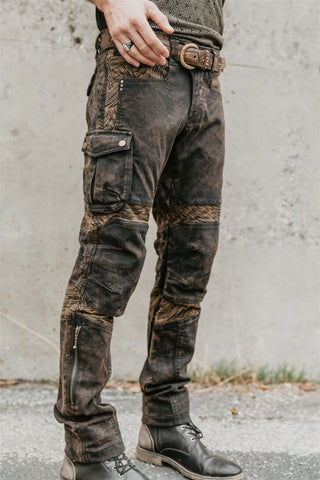 Moto Maxx Pants - Mozaic Mud Wings