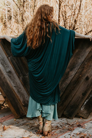 Long Cocoon - Teal