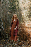 Artemis Dress - Rust