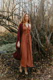 Artemis Dress - Rust