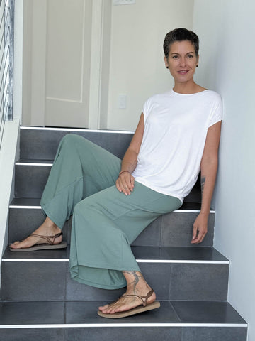 Cropped Flare Pant