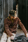 Aviator Coat - Rusty Brown