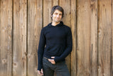 Porous Hoodie - Bamboo- Black