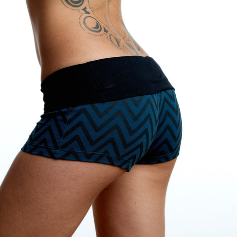 Chevron Booty Shorts