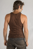 Amazonia Singlet - Bamboo/Org.Cotton - Black/Copper