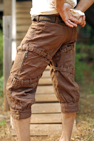 Org. Canvas Ace Britches - Brown