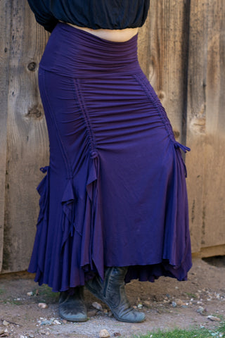 Flamenco Skirts - Purple