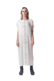 Lunar print long Toga  Dress