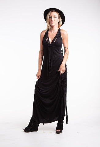 Macrame Long Dress