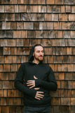 Org. Arrow Thin Hoodies - Black