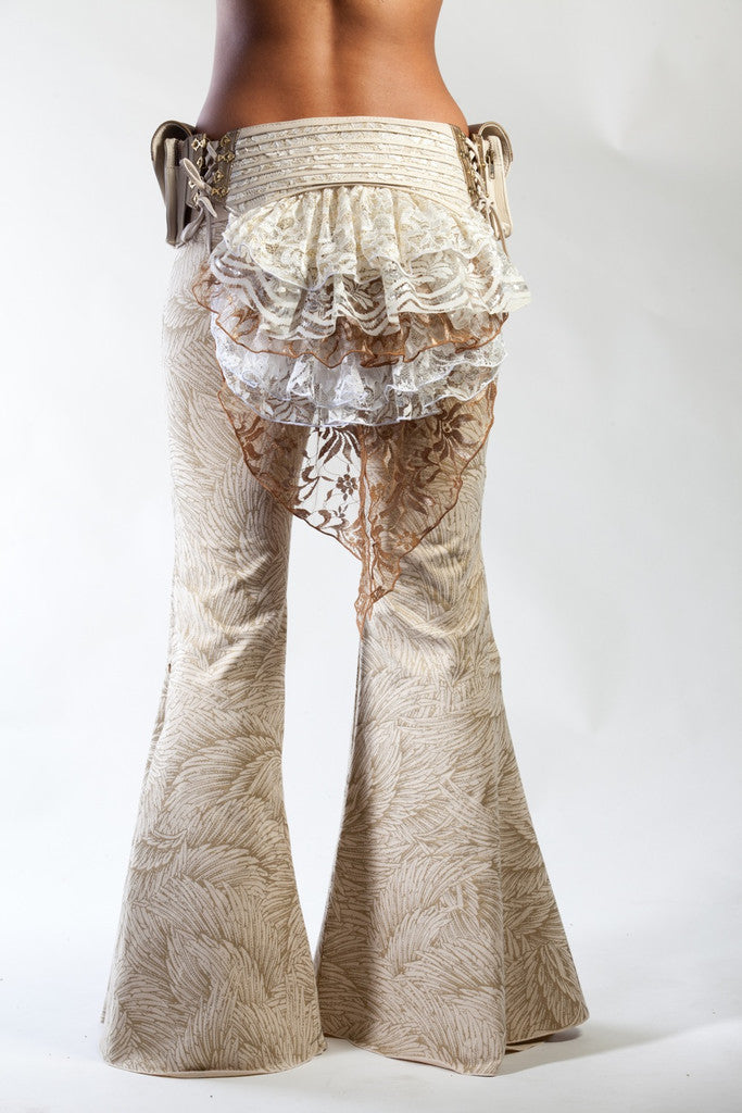 Peacock Bustle Belt - Cream – The Phoenix Rose