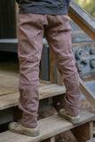 Swagger Pants - Brown - Stretch Canvas