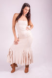 Flamenco Dress - Sand