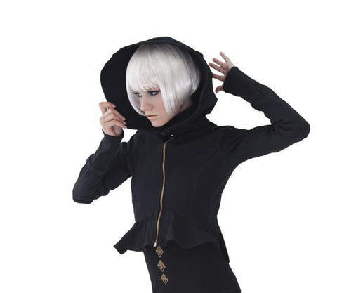 Canvas Large Hood Hoodie