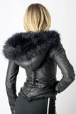 Victory leather jacket womens cut - anahata designs