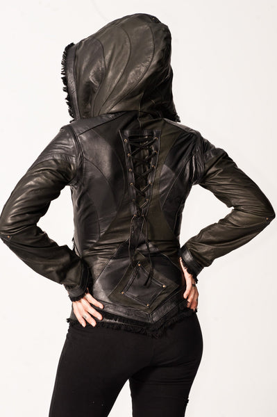 Victory Womens Cut Leather Jacket – The Phoenix Rose